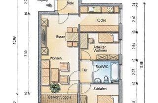 Wohnung kaufen in 67227 Frankenthal, Neu renovierte freie 3 Zi.-Wohnung in Frankenthal (südlicher Stadtbereich)
