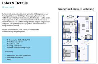 Wohnung kaufen in 64289 Kranichstein, Wohnung zu verkaufen