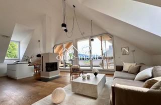 Wohnung mieten in 83684 Tegernsee, Bergblick, Sauna und Kamin - wunderschöne möblierte Dachgeschoss Wohnung in Tegernsee befristet