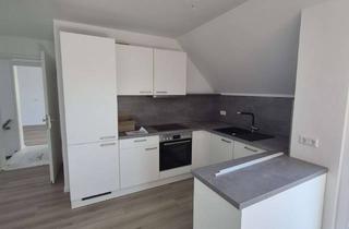 Wohnung mieten in Bahnhofstr. 34/1, 71729 Erdmannhausen, Erstbezug mit Balkon und Einbauküche: Stilvolle 2,5-Zimmer-DG-Wohnung mit geh. Innenausstattung