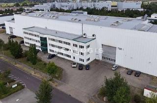 Gewerbeimmobilie mieten in 39288 Burg, Nähe Magdeburg | ca. 4.500 m² Produktionsfläche | teilbar ab ca. 2.300 m² | 90 t Kran