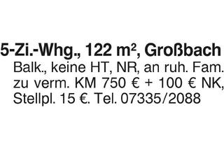 Wohnung mieten in 73342 Bad Ditzenbach, 5-ZI.-Whg. in Großbach
