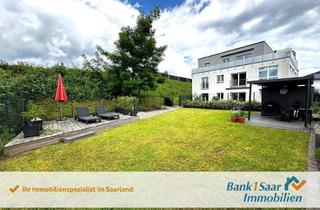 Wohnung kaufen in 66129 Saarbrücken, Luxuriöse, altersgerechte Eigentumswohnung mit Garten, Wintergarten und 2 Carports in SB-Bübingen