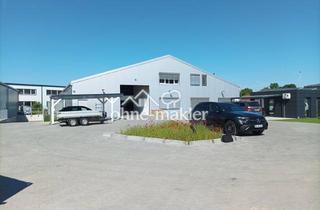 Gewerbeimmobilie kaufen in Am Fuchsbau 15a, 15345 Eggersdorf, Gewerbehalle, 3 x Lagerhalle 1002m² mit Büro- und Sozialräumen 201m² / Grundstück 6127m²