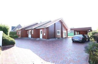 Haus kaufen in 49696 Molbergen, Molbergen - Topgepflegtes, schickes Holzwohnhaus mit Carport-Gerätegebäude in ruhiger Sackgassenlage