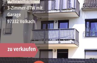 Wohnung kaufen in 97332 Volkach, Volkach - Stadtleben in Volkach am Main - 3-Zimmer-ETW mit Balkon & Garage