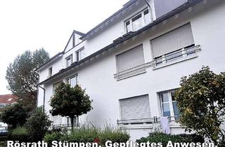 Wohnung kaufen in 51503 Rösrath, TOP SINGLE-APARTMENT: ca 20min vor KÖLN (S-Bahn-Halt nahebei) RÖSRATH-Stümpen!