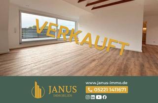 Penthouse kaufen in 32049 Herford, KfW 55 EE Penthouse in Herford: zwei Dachterrassen, Doppelgarage, Förderung und Erstbezug!