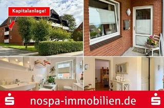 Wohnung kaufen in 25813 Husum, Unbefristet vermietete 3-Zimmer Eigentumswohnung mit Balkon und PKW-Stellplatz in Husum