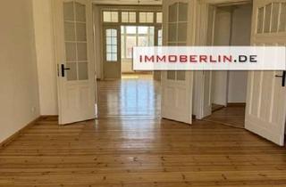 Wohnung kaufen in 14943 Luckenwalde, IMMOBERLIN.DE - Exzellente Altbauwohnung mit generösem Grundriss, Balkon & Pkw-Stellplatz