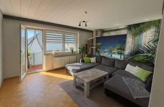 Wohnung kaufen in 73117 Wangen, Helle 3-Zimmer-Etagenwohnung mit großem Balkon und Garage in ruhiger Lage