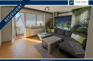 Wohnung kaufen in 73117 Wangen, Helle 3-Zimmer-Etagenwohnung mit großem Balkon und Garage in ruhiger Lage