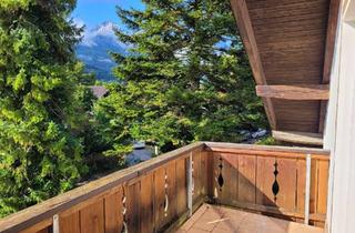 Wohnung mieten in 82467 Garmisch-Partenkirchen, Helle , sonnige 1-Zimmer Dachgeschosswohnung mit Balkon in Garmisch-Partenkirchen