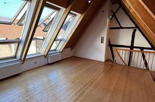 Wohnung mieten in Hutgäßchen, 69469 Weinheim, Einzigartige Maisonettewohnung mit Atelier – im Herzen von Weinheim am Marktplatz