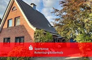 Haus kaufen in 27442 Gnarrenburg, Kleines EFH ca. 90m² mit neuem Dach und schönem Grundstück.