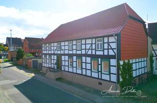 Haus kaufen in 39359 Calvörde, Fachwerkromantik & Freiheit pur – Ihr Rückzugsort mit großem Grundstück