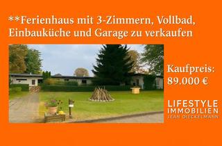Haus kaufen in Alte Poststr., 18292 Kuchelmiß, Ferienhäuschen mit 3-Zimmern, Einbauküche, Vollbad, Terrasse und Garage. zu verkaufen...!!!