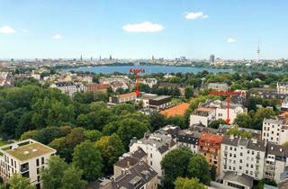 Anlageobjekt in Arndtstraße 1a, 22085 Hamburg, Abgeschlossenheit erteilt, Dachausbau genehmigt: MFH Uhlenhorst sofort aufteilbar