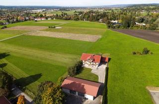 Gewerbeimmobilie mieten in 82398 Polling, Moderne Gewerbehalle mit großem Wohnhaus