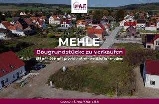 Grundstück zu kaufen in 31008 Elze, Baugebiet Elze/Mehle: Provisionsfrei, weitläufig, modern
