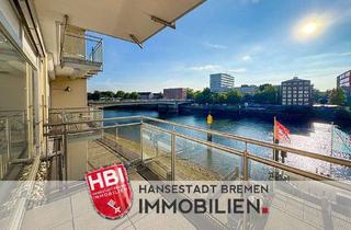 Gewerbeimmobilie mieten in 28195 Altstadt, City / Repräsentative Gewerbefläche mit Blick auf die Weserpromenade – Arbeiten in Bremer Toplage