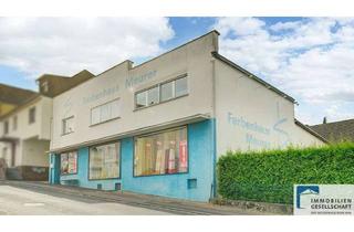 Gewerbeimmobilie kaufen in 56203 Höhr-Grenzhausen, Entwicklungsfähiges Geschäftshaus mit Verkaufs- und Lagerflächen in attraktiver Stadtlage!