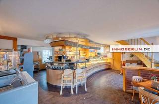 Gewerbeimmobilie kaufen in 14624 Dallgow-Döberitz, IMMOBERLIN.DE - 12 fach! Freistehende Gewerbeimmobilie mit Bäckereishop, Café & Terrasse