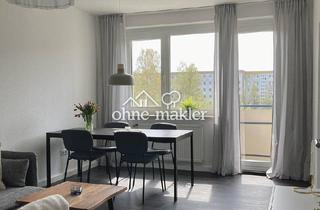 Wohnung mieten in 17491 Greifswald, Helle, schöne 3 Zi-Whg. m. Balkon u. Stellplatz, voll möbliert
