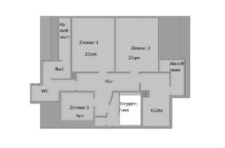 Wohnung mieten in 91550 Dinkelsbühl, Helle 3-Zimmer-Wohnung im Herzen der Dinkelsbühler Altstadt