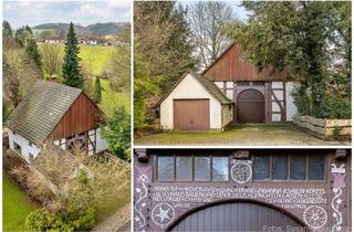 Haus kaufen in 32689 Kalletal, Historisches Fachwerkjuwel v. 1760 in idyllischer Lage im malerischen Kalletal
