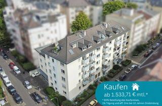 Wohnung kaufen in 60318 Frankfurt, ++ Toplage Nordend-3,5 Zimmer Dachgeschosswohnung mit Loggia ++
