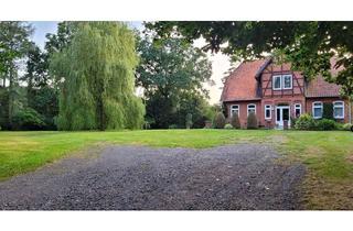 Immobilie kaufen in 31613 Wietzen, Wietzen - Historisches Niedersachsenhaus mit ca. 9,22 ha. Hof- u. arrondierte Ackerfläche in Alleinlage