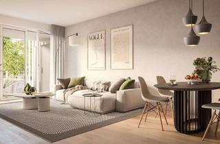 Wohnung kaufen in Birkhahnstraße, 85764 Oberschleißheim, Funktional und stilvoll: 1,5-Zimmer-Wohnung im KfW 40 Standard