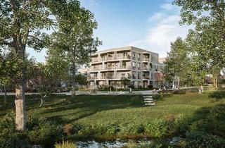 Wohnung kaufen in Birkhahnstraße, 85764 Oberschleißheim, Naturnahes Wohnen: 3-Zimmer-Wohnung mit Garten und Terrasse