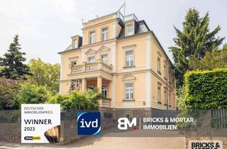 Wohnung kaufen in 01445 Radebeul, Stilvolle Wohnung in denkmalgeschützter Villa mit Kamin