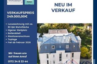 Wohnung kaufen in 04416 Markkleeberg, Seltene Gelegenheit: Hochwertige 3-Zimmer-Wohnung mit Balkon in Toplage von Markkleeberg
