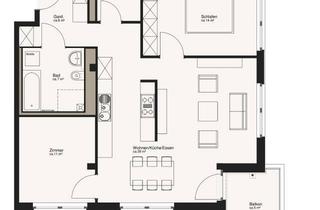 Wohnung mieten in Mehrower Allee 20A, 12687 Marzahn, Helle 3-Raumwohnung mit Balkon und Fußbodenheizung
