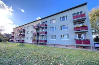 Wohnung mieten in 06193 Löbejün, 3-ZKB-Wohnung mit Balkon in Wettin Löbejün