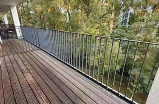 Wohnung mieten in Schnellerstraße 103, 12439 Niederschöneweide, Dein Rückzugsort am Wasser - 1 Zimmer Apartment, möbliert, Fußbodenheizung, großzügige Terrasse!