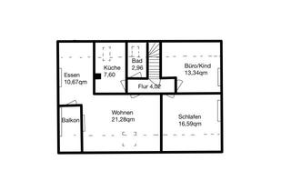 Wohnung mieten in 31558 Hagenburg, Erstbezug nach Sanierung: ansprechende 3,5-Zimmer-Wohnung mit Einbauküche und Balkon in Hagenburg