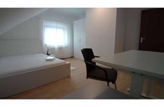 Wohnung mieten in Hildastraße 1a, 76351 Linkenheim-Hochstetten, Erstbezug: Möbliertes Zimmer (2) in heller 2 Zimmer DG-Wohnung