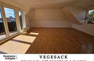 Wohnung mieten in 28757 Vegesack, Dachgeschoss: Helle 3 Zi. mit Duschbad und Balkon