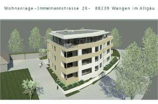 Wohnung mieten in Immelmannstraße 28, 88239 Wangen im Allgäu, Exclusive 2-Zi-Wohnung in zentraler Lage