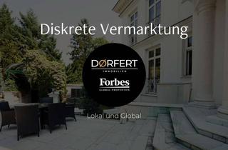 Villa kaufen in 21029 Bergedorf, Architektenvilla mit traumhaften Garten, Remise, Tiefgarage & Wellnessbereich