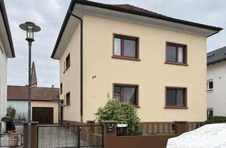 Haus kaufen in 68782 Brühl, Repräsentatives 1-2 Fam.-Haus mit Garage und großem Garten in ruhiger Lage von Brühl-Rohrhof