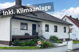 Haus kaufen in 91330 Eggolsheim, Klimaanlage inklusive:Bungalow mit Einliegerwohnung und Gartenidylle in Eggolsheim