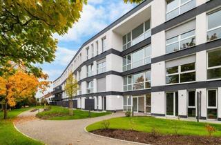 Wohnung kaufen in 86156 Augsburg, Provisionsfrei: Möblierte 1-Zimmer-Erdgeschosswohnung zum Erstbezug in Augsburg-Kriegshaber