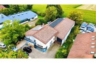Gewerbeimmobilie kaufen in 85452 Moosinning, Moosinning - Produktionshalle mit Wohn- bzw. Bürogebäude - Top Anbindung und viel Platz