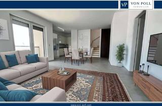 Penthouse kaufen in 64546 Mörfelden-Walldorf, Penthouse-Maisonette, neuwertig, Energieeffizienz A+, Süd-West Terrasse, 2 TG-Stellplätze, Wallbox