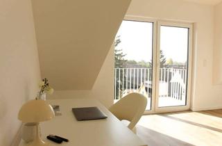 Wohnung mieten in 69124 Kirchheim, Neubau-Erstbezug: Helle, möblierte 2-Zimmer-Dachgeschosswohnung mit Aussicht